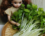 リカちゃん♡かいわれ大根*和風醤油マヨ作り方1写真