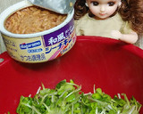 リカちゃん♡かいわれ大根*和風醤油マヨ作り方3写真