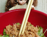 リカちゃん♡かいわれ大根*和風醤油マヨ作り方5写真