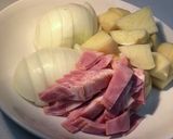 きしめんチップスのせジャーマンポテト作り方1写真