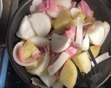 きしめんチップスのせジャーマンポテト作り方3写真