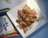 きしめんチップスのせジャーマンポテト作り方5写真