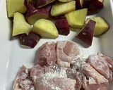 鶏肉とさつまいものレモン煮作り方3写真