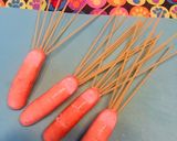ハロウィン簡単●じゃがりこ指ホットドッグ作り方7写真