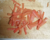 皮までおいしいにんじんの焼肉のタレ炒め作り方2写真