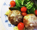 魚焼きグリルで！ふっくらハンバーグ作り方14写真