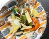 根菜チクワ甘辛和風味スペイン風オムレツ風作り方13写真