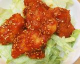 ヤンニョムチキン丼作り方8写真