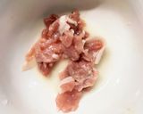 コンソメケチャップ味豚こま大根青椒肉絲風作り方1写真