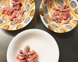 コンソメケチャップ味豚こま大根青椒肉絲風作り方2写真