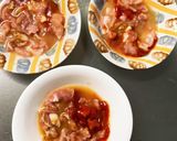 コンソメケチャップ味豚こま大根青椒肉絲風作り方4写真