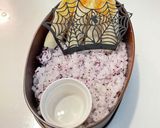 神無月28　春巻き　ハロウィン弁当作り方4写真