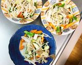 レンジもやしズッキーニ中華とろみ野菜炒め作り方9写真
