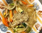 レンジもやしズッキーニ中華とろみ野菜炒め作り方15写真