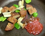 わっぱ弁当＊マルシンハンバーグ炒め作り方2写真