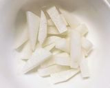 根菜肉なし味噌肉じゃが味温野菜サラダ作り方1写真