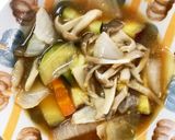 根菜肉なし味噌肉じゃが味温野菜サラダ作り方14写真
