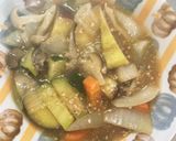 根菜肉なし味噌肉じゃが味温野菜サラダ作り方15写真