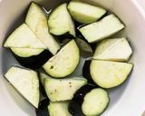 豚こま簡単油淋鶏風味麻婆豆腐茄子作り方3写真
