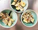 豚こま簡単油淋鶏風味麻婆豆腐茄子作り方12写真