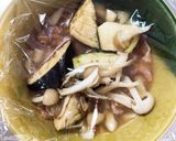 豚こま簡単油淋鶏風味麻婆豆腐茄子作り方13写真
