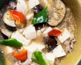 豚こま簡単油淋鶏風味麻婆豆腐茄子作り方19写真