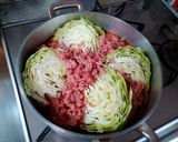 夕飯に悩んだら♪巻かないロールキャベツ作り方5写真