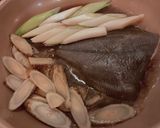 カレイとごぼうの煮付け作り方5写真