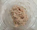 お弁当にも♡チーズインはんぺん鶏つくね作り方1写真