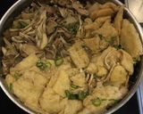 豚挽き肉と大根と舞茸のネギ生姜味噌煮作り方7写真