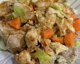 鶏胸肉と温野菜のごま生姜タレ作り方5写真