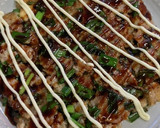 厚揚げとニラのお好み焼き風作り方3写真