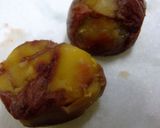 栗肝茶碗蒸し作り方6写真