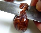 栗肝茶碗蒸し作り方5写真