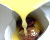 栗肝茶碗蒸し作り方21写真