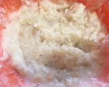 卵なし　ポテトとサラミのお好み焼き作り方2写真