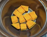 かぼちゃの煮物　そぼろあんかけ作り方1写真