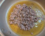 かぼちゃの煮物　そぼろあんかけ作り方5写真