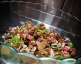 簡単チャーシューの炒飯❨(@≧↺≦@)❩作り方2写真