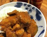 具材2つ☆鶏と茄子のカレー作り方5写真