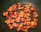 即席焼豚の炊飯器で作る☆中華風おこわ☆作り方7写真
