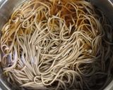 温まる★ほんのり生姜風味の肉そば作り方4写真