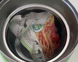 熱湯だけ！　スープジャーでパスタを作る作り方4写真