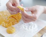 もちもち*かぼちゃのミニパンケーキ風作り方2写真