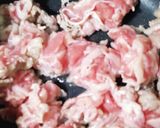 ゴボウとこんにゃくと薄切り牛肉のしぐれ煮作り方4写真