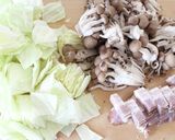 濃厚【キャベツベーコンのごまマヨクリーム作り方1写真