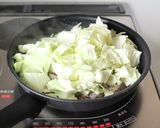 濃厚【キャベツベーコンのごまマヨクリーム作り方4写真