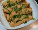 簡単！レンジで♪鶏ささみのスタミナ蒸し♪作り方5写真