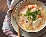 のど越しつるん！！かにたまあんかけ豆腐作り方4写真