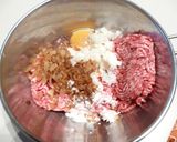 意外なもので？！肉汁たっぷりハンバーグ♪作り方2写真